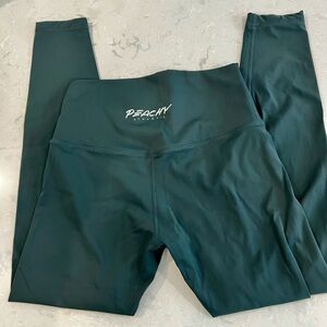 Peachy Women’s Green Leggings